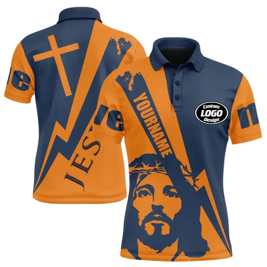 Jesus Custom  Polo T shirt  for Men Women Personalized for Gift PR044-24023001-2-b