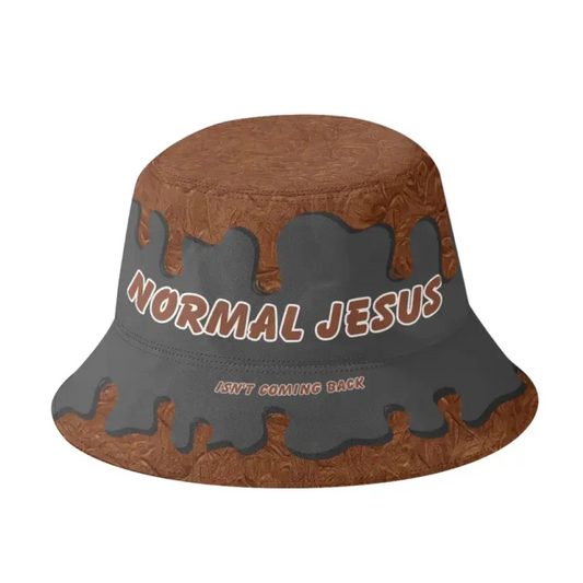 Jesus Custom Bucket Hat, All Over Print Christian Hats, Bucket Hat Gift, Religious Apparel, Christian Apparel, Jesus Bucket Hat PR058-24023004