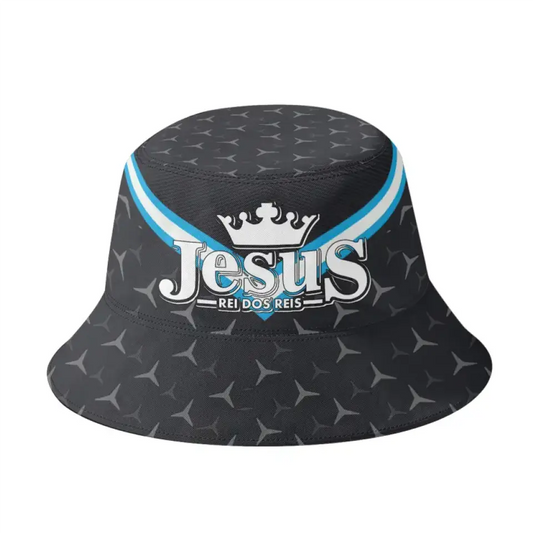 Jesus Custom Bucket Hat, All Over Print Christian Hats, Bucket Hat Gift, Religious Apparel, Christian Apparel, Jesus Bucket Hat PR058-24023008