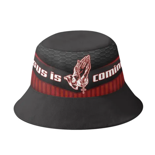 Jesus Custom Bucket Hat, All Over Print Christian Hats, Bucket Hat Gift, Religious Apparel, Christian Apparel, Jesus Bucket Hat PR058-24023010