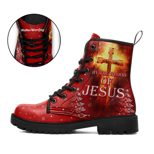 Jesus Custom  leather  casual BOOTS-24023004-9