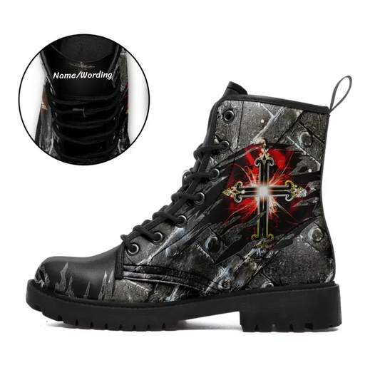 Jesus Custom  leather causal   BOOTS-24023004-2