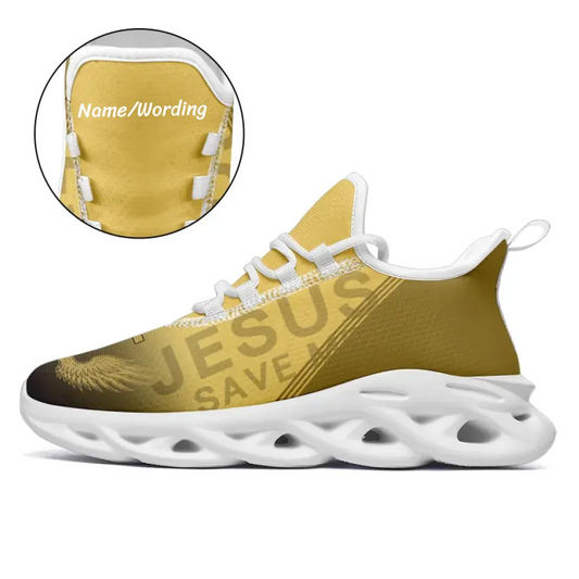 Jesus Custom Shoes, Christian Gifts, God Sneakers, God Running Shoes, Religion Sporty Sneakers, Shoes Gift  FN003-24023005-5