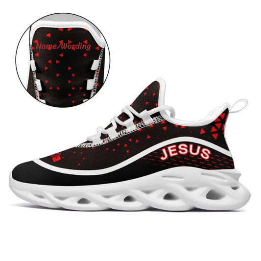 Jesus Custom Shoes, Christian Gifts, God Sneakers, God Running Shoes, Religion Sporty Sneakers, Shoes Gift  FN003-24023005-6