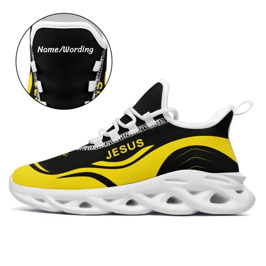 Jesus Custom Shoes, Christian Gifts, God Sneakers, God Running Shoes, Religion Sporty Sneakers, Shoes Gift  FN003-24023005-4